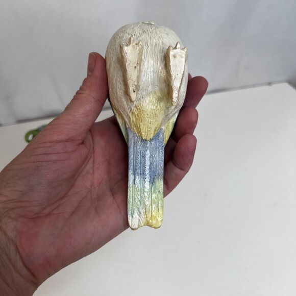 Fairy Bird Figurines Set of 2-Fairy Garden-Resin Whimsical Knick Knack Decor - Picture 9 of 10